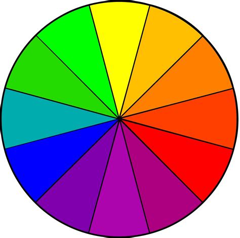 Color Wheel Printable Pdf